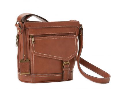 Bulldog Cases Bucket Style Purse w/ Holster, Brown - BDP-045