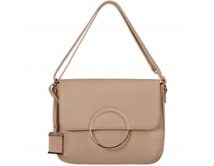 Bulldog Cases Convertible Hobo/Crossbody Style Purse w/ Holster, Blush - BDP-071