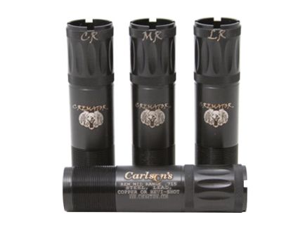 Carlson's Choke Tubes Cremator 12 Gauge Mid/Long Range Remington Non-Ported Waterfowl 2-Pack Choke Tube, Black - 11632