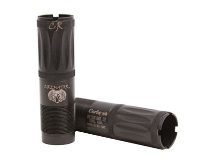 Carlson's Choke Tubes Cremator 12 Gauge Mid/Long Range Winchester - Browning Invector - Mossberg 500 Non-Ported Waterfowl 2-Pack Choke Tube, Black - 11642