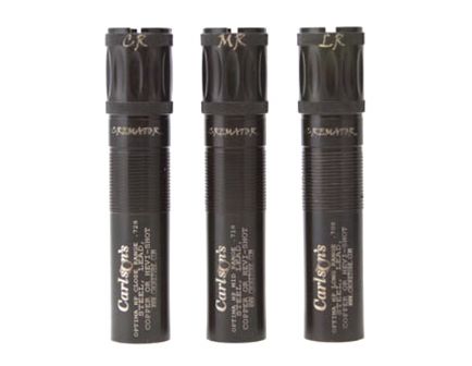Carlson's Choke Tubes Cremator 12 Gauge Mid/Long Range Beretta Optima HP Non-Ported Waterfowl 2-Pack Choke Tube, Black - 11662