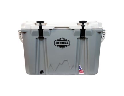Cordova Coolers Adventurer Medium Cooler, 48 qt, Gray - CCMGG50