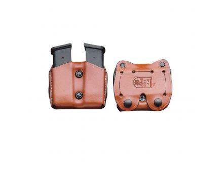 DeSantis Gunhide A01 Double Magazine Pouch, Black - A01BJJJZ0