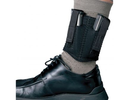 DeSantis Gunhide N81 Ankle Double Magazine Pouch, Black - N81BJZZZ0
