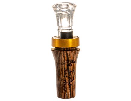 Duck Commander Pro Series Bocote Double Reed Mallard Duck Call, Wood Brown - DCPROB