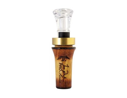 Duck Commander Jase Pro Series Burnt Hedge Double Reed Duck Call, Brown - DCPROBH