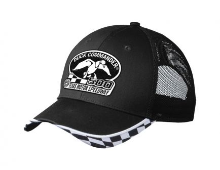 Duck Commander Texas Motor Speedway 500 Black Mesh Cap - DHDC50001