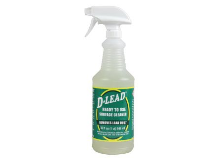 ESCA Tech D-Lead Ready to Use Surface Cleaner, 32 oz Bottle - 331PD-RT-12