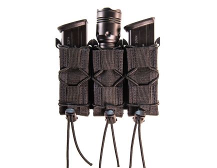 High Speed Gear 13PT13/Taco Triple Pistol Magazine Pouch, Black - 13PT13BK