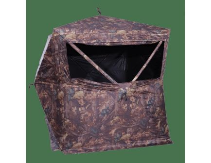 HME 3-Person Pop-Up Ground Blind, 75" L x 75" W x 67" H, Camo - GRDBLND3