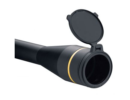 Leupold Alumina 6061 T6 Aluminum Flip-Back Lens Cover, 44mm Dia, Black - 117608