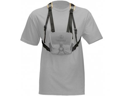 Leupold GO Afield XF Binocular Harness, 600 Denier Nylon Gray/Tan - 172543