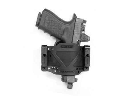 Limbsaver CrossTech Compact Ambidextrous IWB/OWB Clip-On Gun Holster, Black - 12507