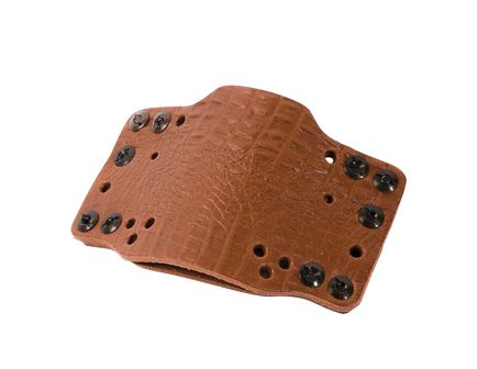 Limbsaver CrossTech Universal Handgun Holster, Leather, Ambidextrous IWB/OWB, Brown - 12526