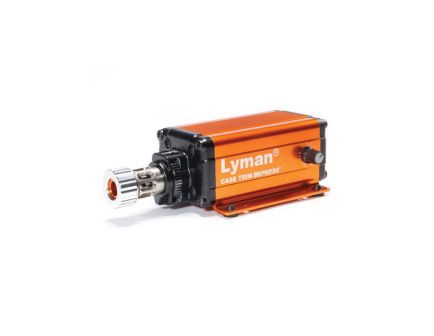 Lyman Brass Smith 115 V Aluminum Case Trim Xpress, Black/Orange - 7862015