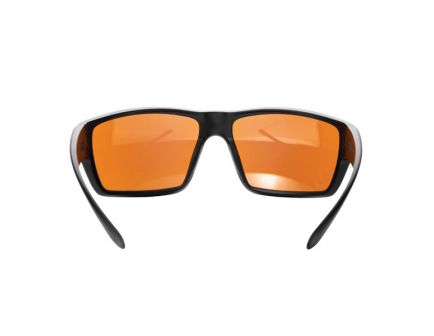 Magpul Industries Terrain Wraparound Eyewear, Polarized Rose/Blue Mirror Lens, Matte Black Frame - MAG1021-640