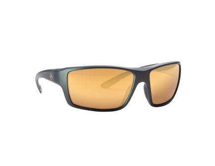 Magpul Industries Summit Wraparound Eyewear, Polarized Bronze/Gold Mirror Lens, Matte Gray Frame - MAG1023-880