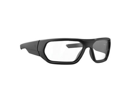 Magpul Industries Radius Full Wraparound Eyewear, Clear Lens, Matte Black Frame - MAG1042-104