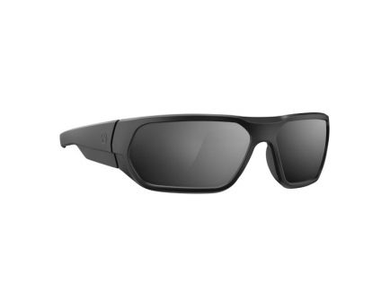 Magpul Industries Radius Full Wraparound Eyewear, Polarized Gray/Silver Mirror Lens, Matte Black Frame - MAG1043-065