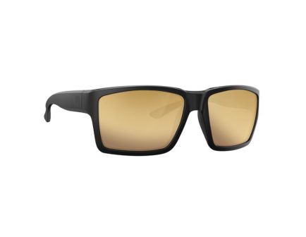 Magpul Industries Explorer X-Large Wraparound Eyewear, Polarized Bronze/Gold Mirror Lens, Matte Black Frame - MAG1047-221