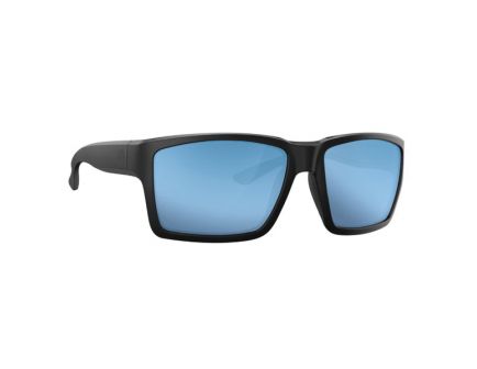 Magpul Industries Explorer X-Large Wraparound Eyewear, Polarized Bronze/Blue Mirror Lens, Matte Black Frame - MAG1047-240