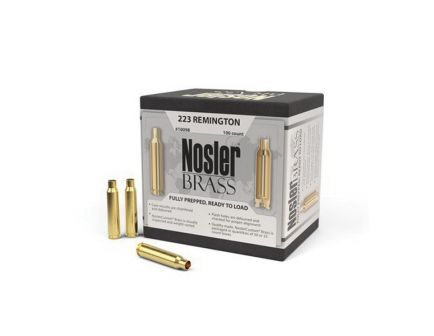 Nosler .223 Rem Brass Full Length Cartridge Case, 100/box - 10098