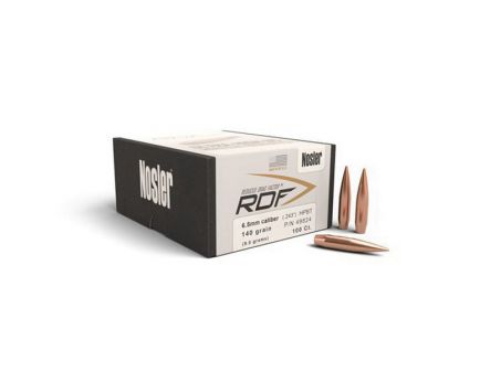 Nosler RDF 6.5mm 140 gr HPBT Rifle Bullet, 100/box - 49824