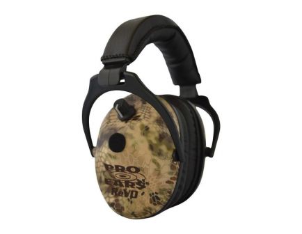 Pro Ears ReVO 25 dB Over the Head Hearing Protection Electronic Earmuff, Kryptek Highlander - ER300HI