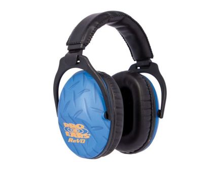 Pro Ears ReVO 25 dB Youth Hearing Protection Passive Earmuff, Blue Diamond Plate - PE26UY010