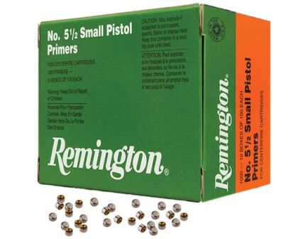 Remington Centerfire Primer for 5-1/2 Small Pistol - X22626