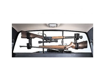 Ranger Rugged Gear Black Metal Double Hook Dual Lock Mount Gun Holder, Universal - 10040
