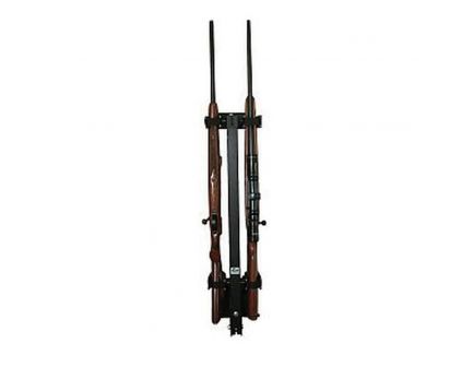 Ranger Rugged Gear Black 10 Gauge Steel Removable Wall Mount 2-Gun Holder, Universal - 11092