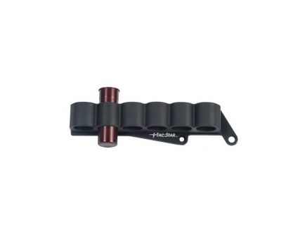 TacStar Slimline SideSaddle 12 Gauge Shotshell Carrier for Remington 870/1100/1187 Shotguns, Matte Black - 1081211