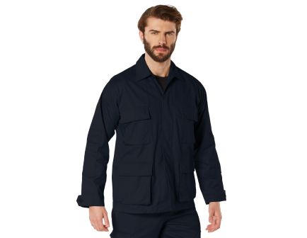 Rothco Twill Bdu Shirt - Midnight Navy Blue, 3X-Large