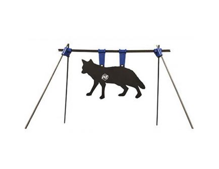 Action Target 27" W x 17" H PT Coyote Gong Kit, Black/White - AT-133