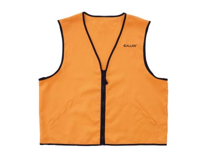 Allen Deluxe Blaze Polyester Small Hunting Vest, Orange - 15764