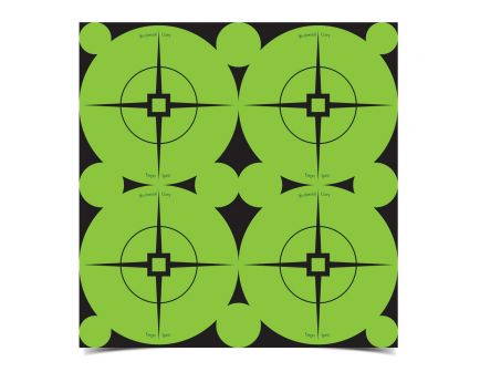Birchwood Casey Target Spots 3" Self-Adhesive Crosshair Design Target, Green, 40/pack - 33933