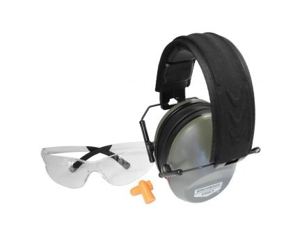 Birchwood Casey Eye and Ear Combo Kit, Clear Lens/Frame - 43425