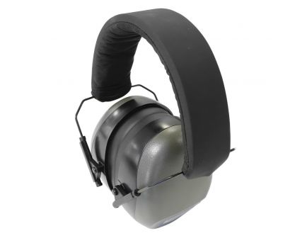 Birchwood Casey Krest 26 dB Over the Head Passive Earmuff, Gray - 43215