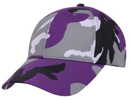 Rothco Supreme Camo Low Profile Cap - Ultra Violet Camo