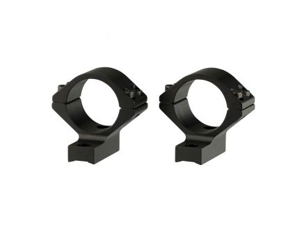 Browning 30mm Standard Aluminum Alloy Lightweight 2-Piece Integrated Scope Ring, Matte Black - 123011