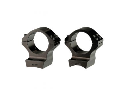 Browning 30mm Standard Aluminum Alloy Lightweight 2-Piece Integrated Scope Ring, Matte Black - 12510