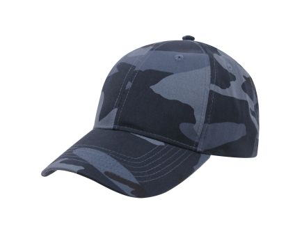 Rothco Supreme Camo Low Profile Cap - Midnight Blue Camo