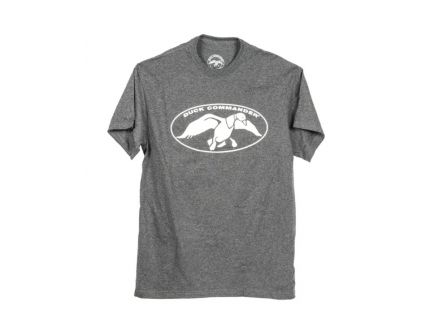 Duck Commander Logo Gray T-Shirt, Size Medium - DCSHIRTCWLM