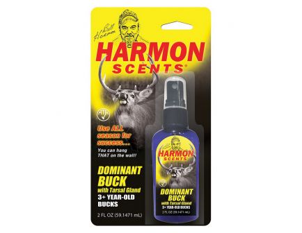 Harmon Scents Attractant Dominant Buck Scent w/ Tarsal Gland, 2 oz Spray - CC-H-DB