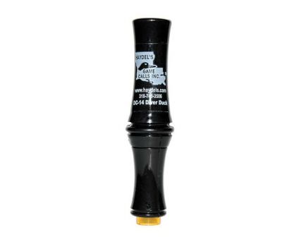 Haydels Single Reed Portable Diver Duck Call, Black - DC-14