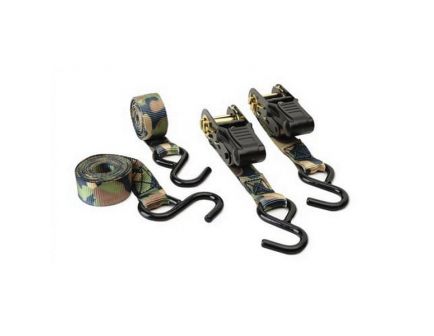 HME Ratchet Tie Down, Camo, 4/pack - RS-4PK