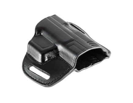 Bianchi 58 PI Smith & Wesson J-Frame OWB Holster Right Leather, Black