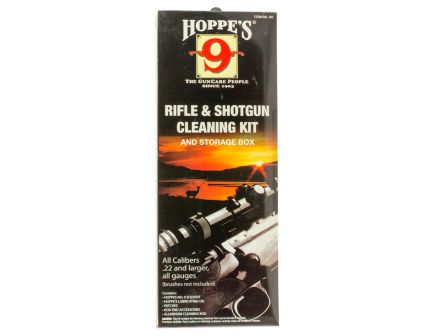 Hoppes Rifle/Shotgun Cleaning Kit Multi-Caliber Box - UO