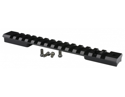 Warne Scope Mounts Bergara Premium Steel 1-Piece 20 MOA Picatinny Rail, Black - 797120MOA
